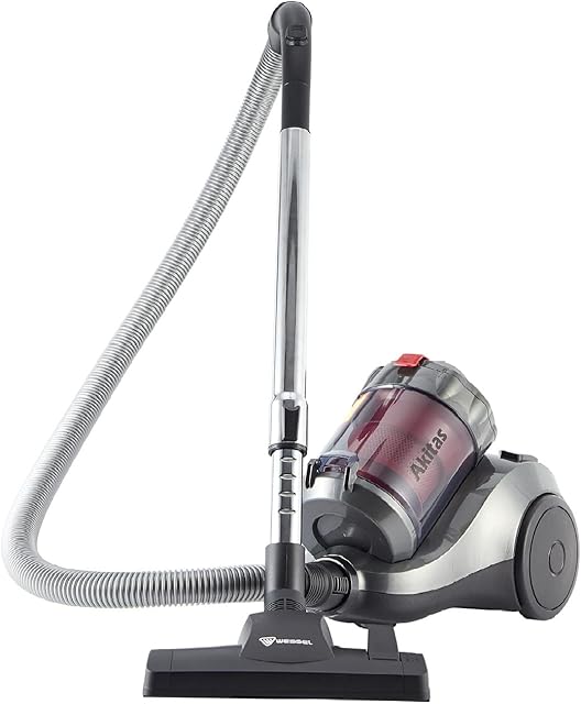Akitas 800W Powerful Bagless Cylinder Vacuum Cleaner Hoover With German Wessel Werk Nozzle Head hard floor carpet