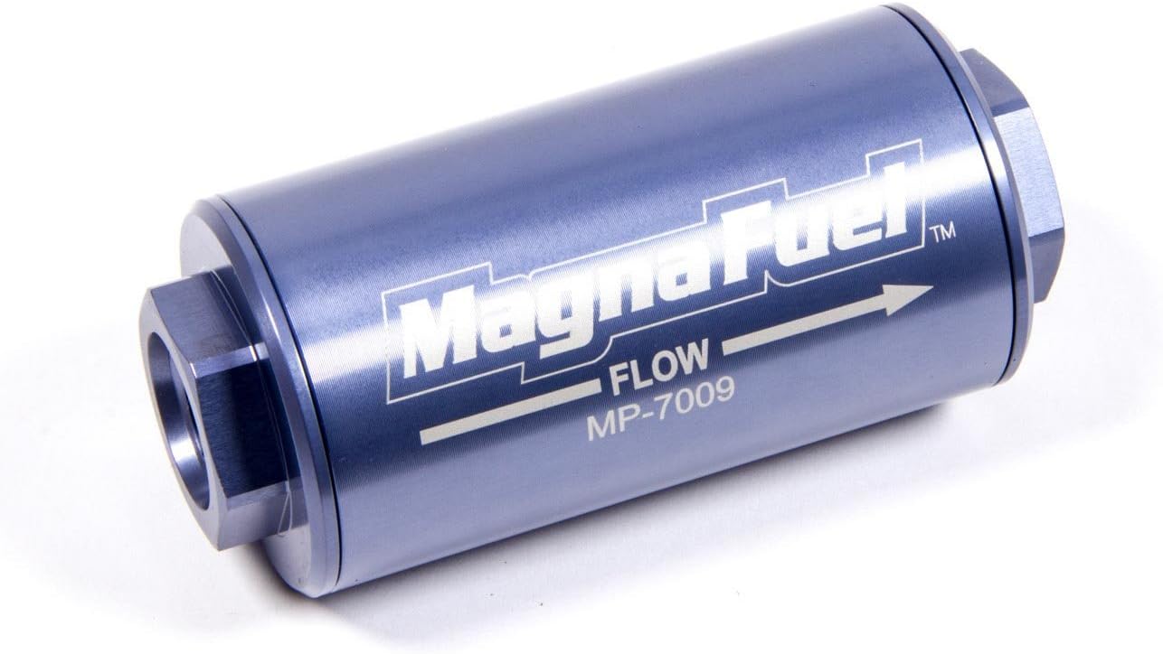 MagnaFuel Fuel Filter, InLine, 74 Micron, Stainless
