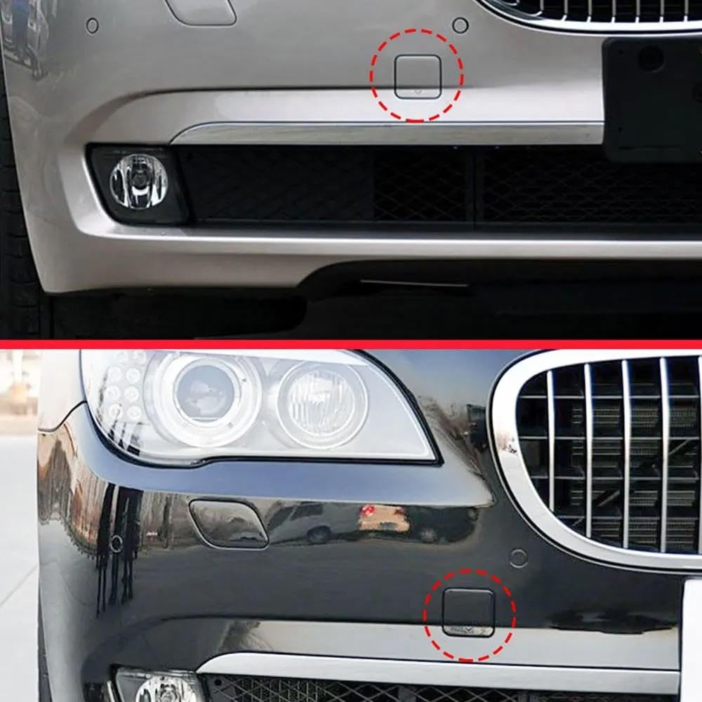 Przednia osłona otworu haka holowniczego do BMW serii 7 F02 2009-2012 osłona zderzaka przyczepy 51117210880 części zamienne do samochodów