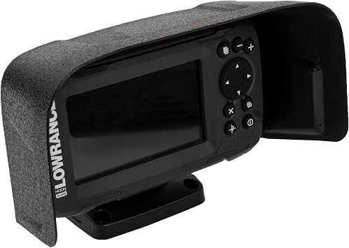BerleyPro Visor for Lowrance Fish Finder Sun Glare Reduction Fits HDS Live/PRO, Elite FS, Hook Reveal, Eagle Series