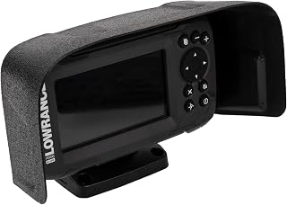BerleyPro Visor for Lowrance Fish Finder — Sun Glare Reduction — Fits HDS Live/PRO, Elite FS, Hook Reveal, Eagle Series