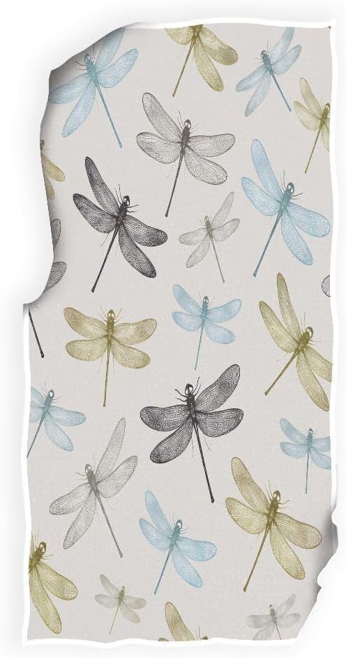 senya Fern Botanical Dragonfly Hand Towel Ultra Soft Luxury Towels for Bathroom 30"x15" image 4