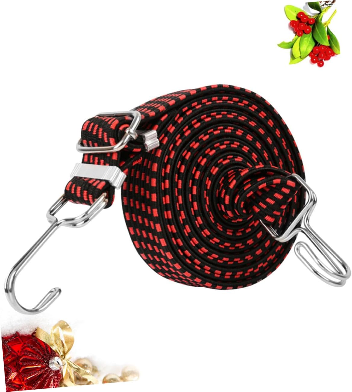 Hemoton 4m Portable Luggage Tie Down Belt Luggage Binding Strap Suitcase Wrap High Elastic Easy Tie Down for Home Travel