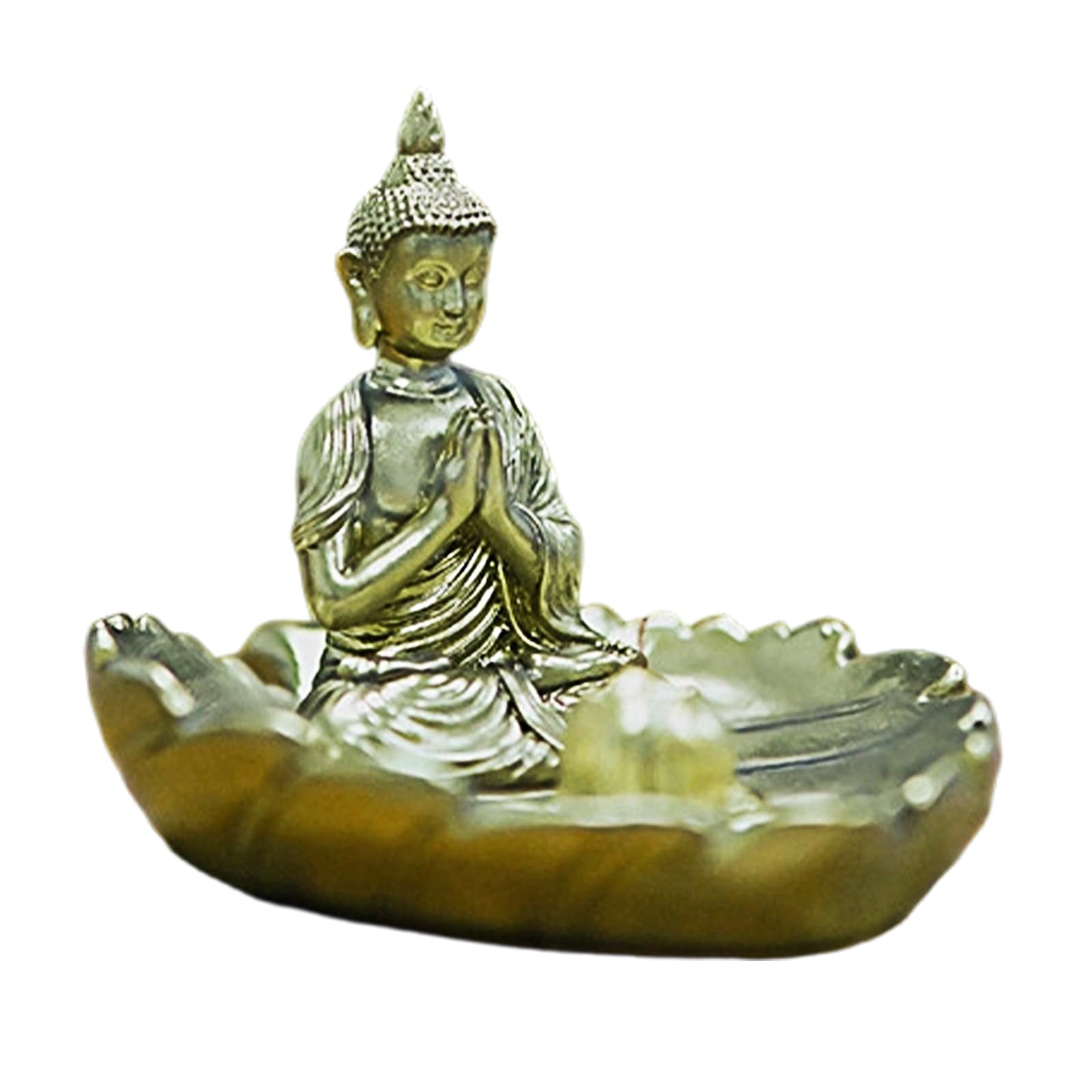 Ashes Catcher Holder for Home Yoga Spiritual Table Decor Stick Holder with Design Desk Ornament Spiritual Present