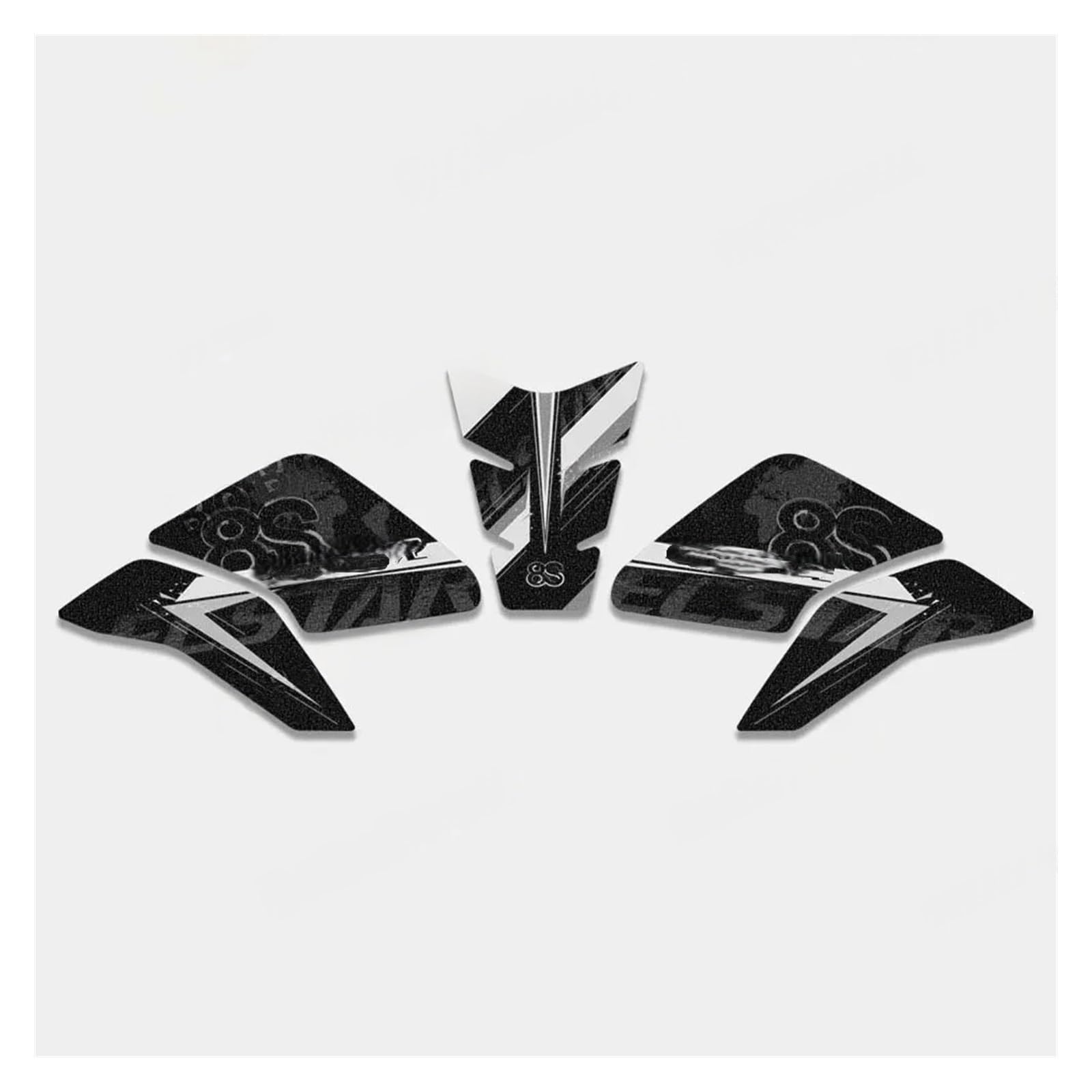 Motorcycle Gas Tank Sticker Motorcycle Frosted Side Fuel Tank Pad Sticker Protection Decals for GSX-8S GSX8S GSX 8S Gsx8s Gsx-8s 2023 2024