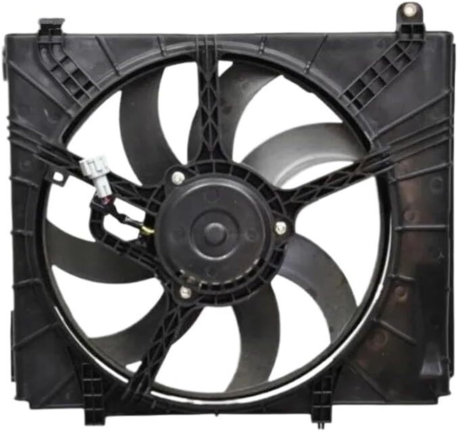 Coche cambio radiador Ensamblaje de ventilador de radiador de refrigeración eléctrica para motor de automóvil para Nissan para radiador
