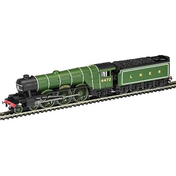 Hornby Railroad 00 Gauge LNER Class A1 Flying Scotsman with TTS Sound Steam Locomotive