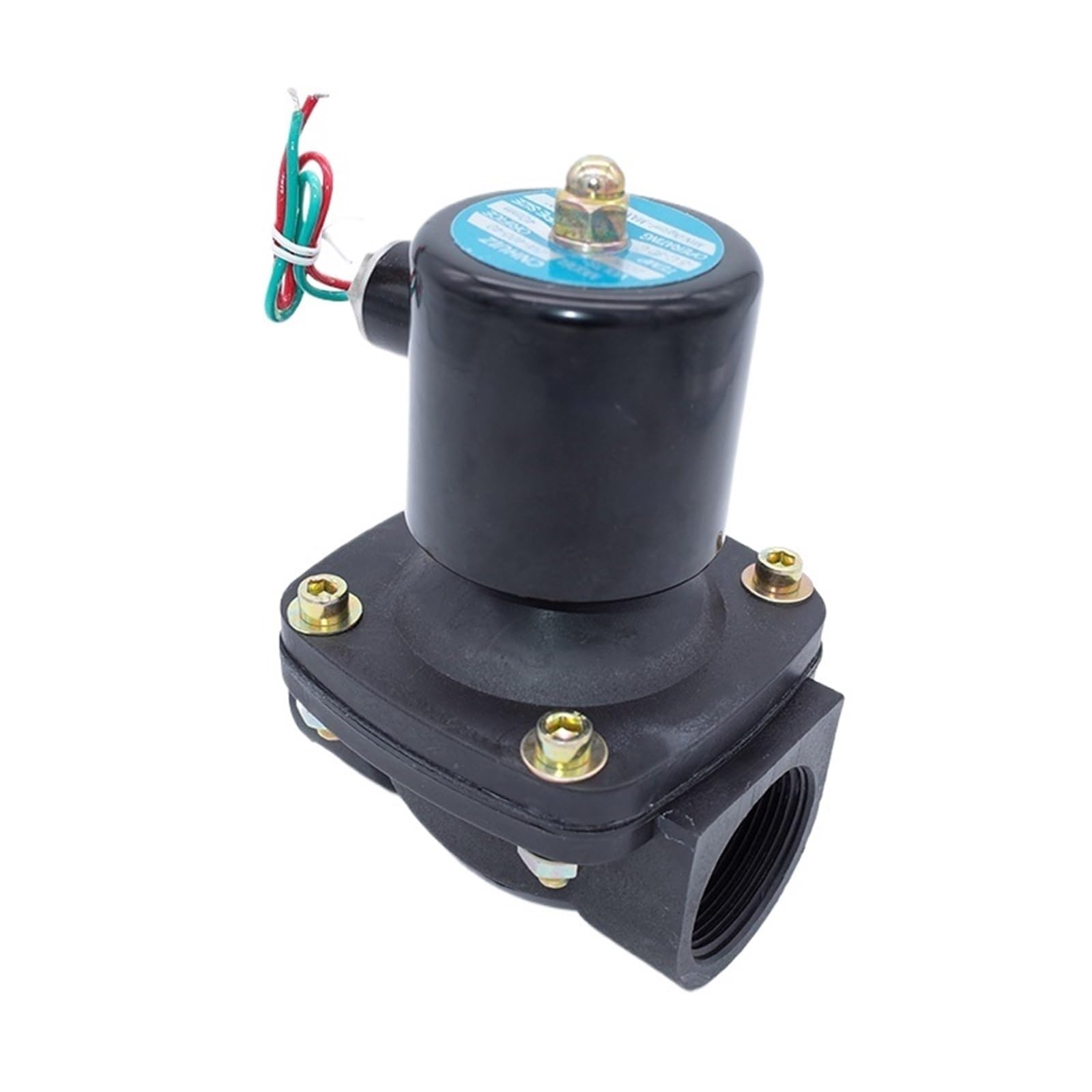 2 Way Solenoid Valve 1-1/2" 2 inch 220V AC Normally Close(2",AC220V)