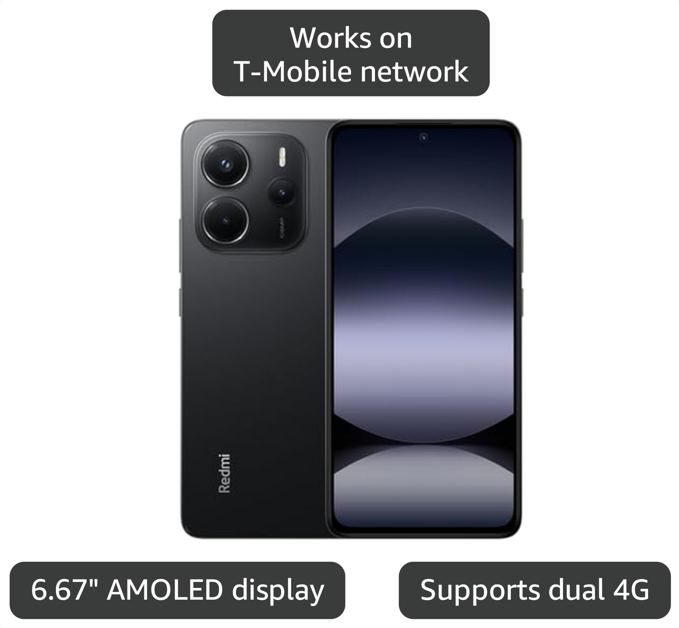Amazon.com: Xiaomi Redmi Note 14 4G LTE (for Tmobile Mint Tello