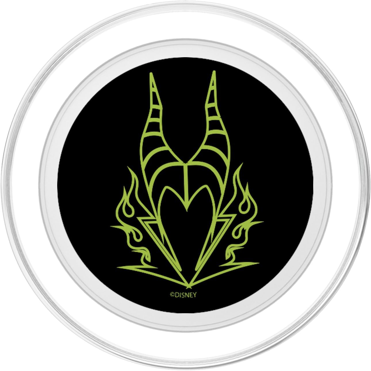 Disney Villains Maleficent Line Art PopSockets MagSafe PopGrip for iPhone