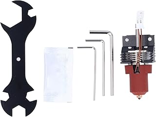 lyrlody Keramik-Heizblock-Hotend-Kit, 60 W 320 °C Hochgeschwindigkeits-Druck-Upgrade mit integrierter Schnellwechseldüse und effizienter Kühlung, für K1 K1C K1 Maximum 3D-Drucker