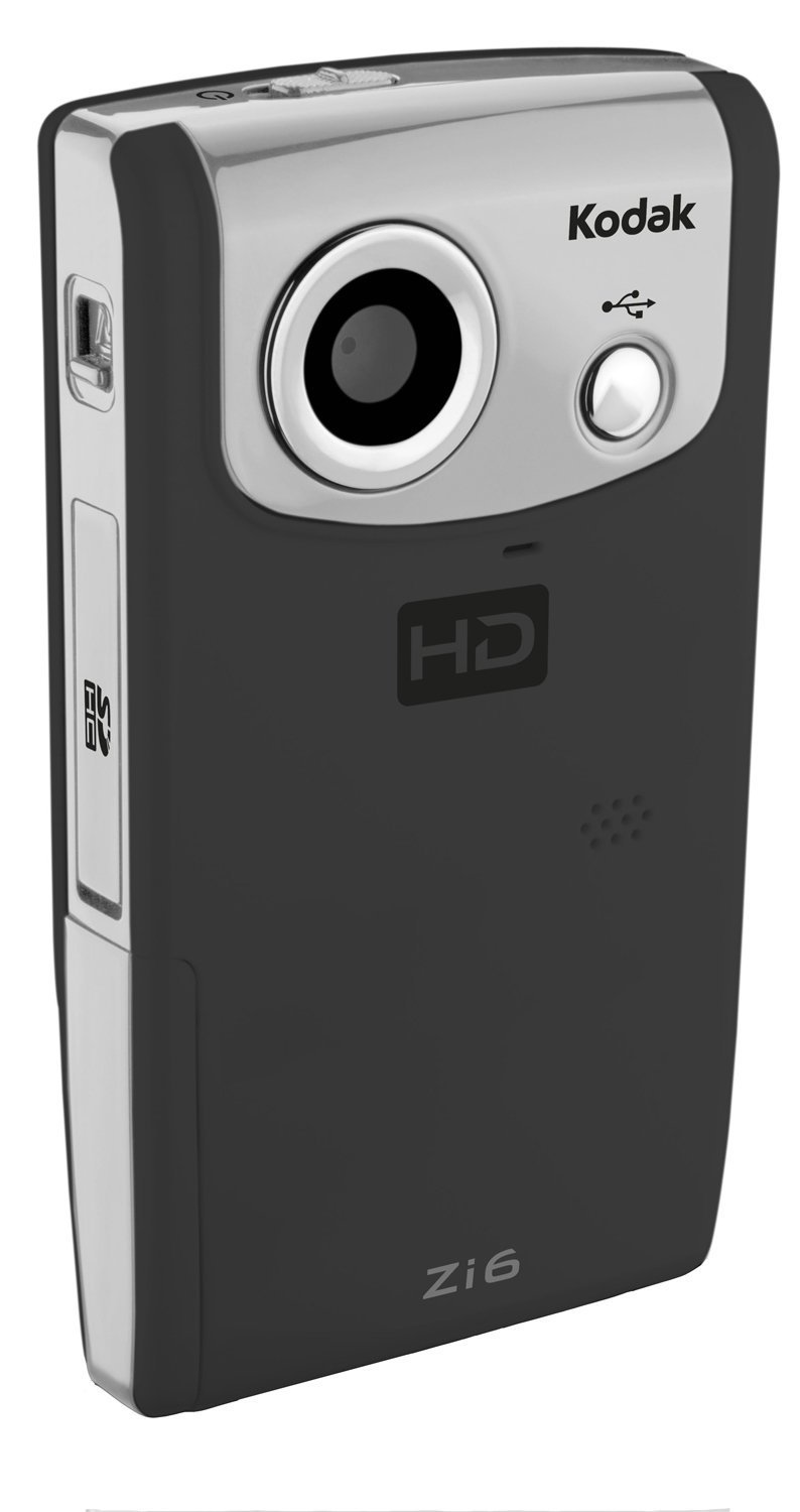 Kodak Zi6 High Definition Pocket Video Camera - Black: Amazon.co