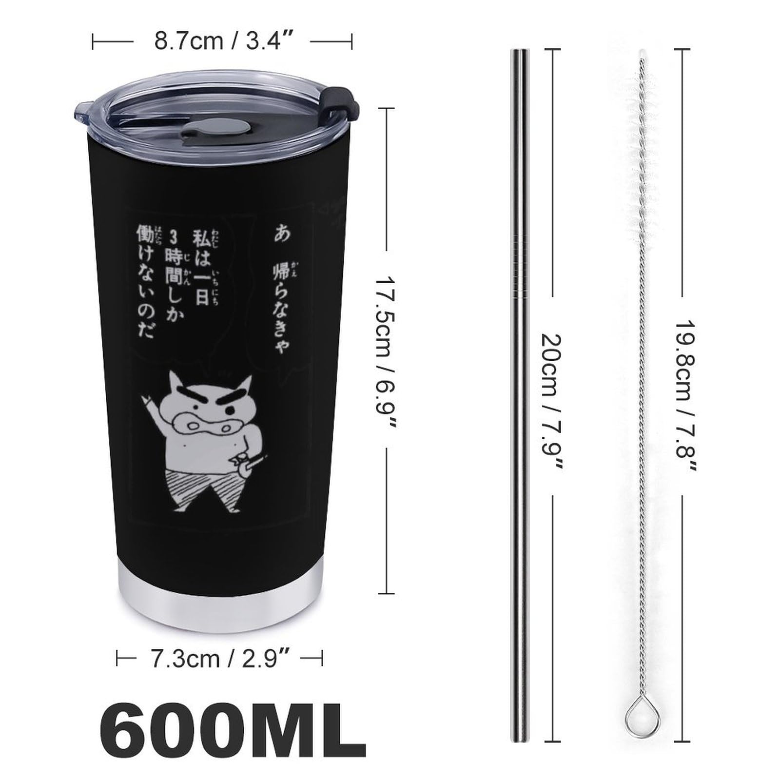 クレヨンしんちゃん ぶりぶりざえもん タンブラー 水筒　500ml 2個セット クレヨンしんちゃん ぶりぶりざえもん タンブラー 水筒 500ml 2