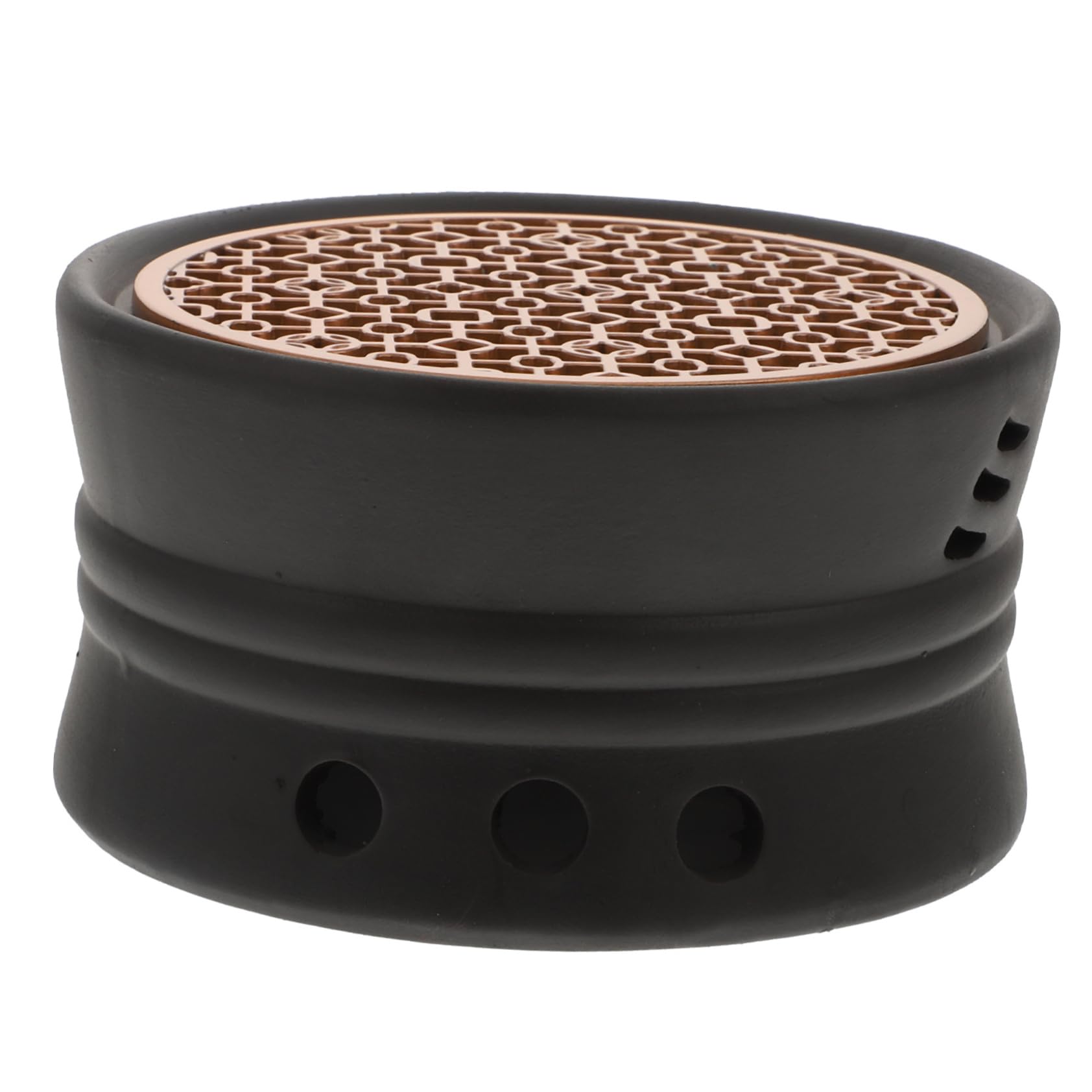 MUCKLILY Teapot Candle Stand Warmer Japanese Tea Pot Heater Easy to Clean Ceramic Random Color