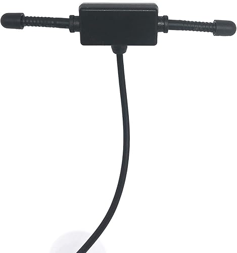 Miniatura 3 de Antena universal AM FM Dipole para coche, coche, camión, SUV, radio estéreo, receptor sintonizador oculto, antena de radio con conector DIN