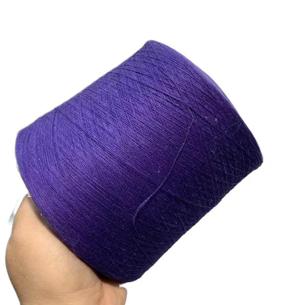 1000g 28S 85% Hilo de algodón para Tejer Ganchillo 15% Hilo de Lana de Cachemira para Tejer Hilos de línea de Lana Tejidos DIY Hecho a Mano Ganchillo
