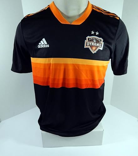 2018 Hosuton Dynamo Philippe Senderos #4 Game Used Signed Jersey L DP50164 - Autographed Soccer Jerseys