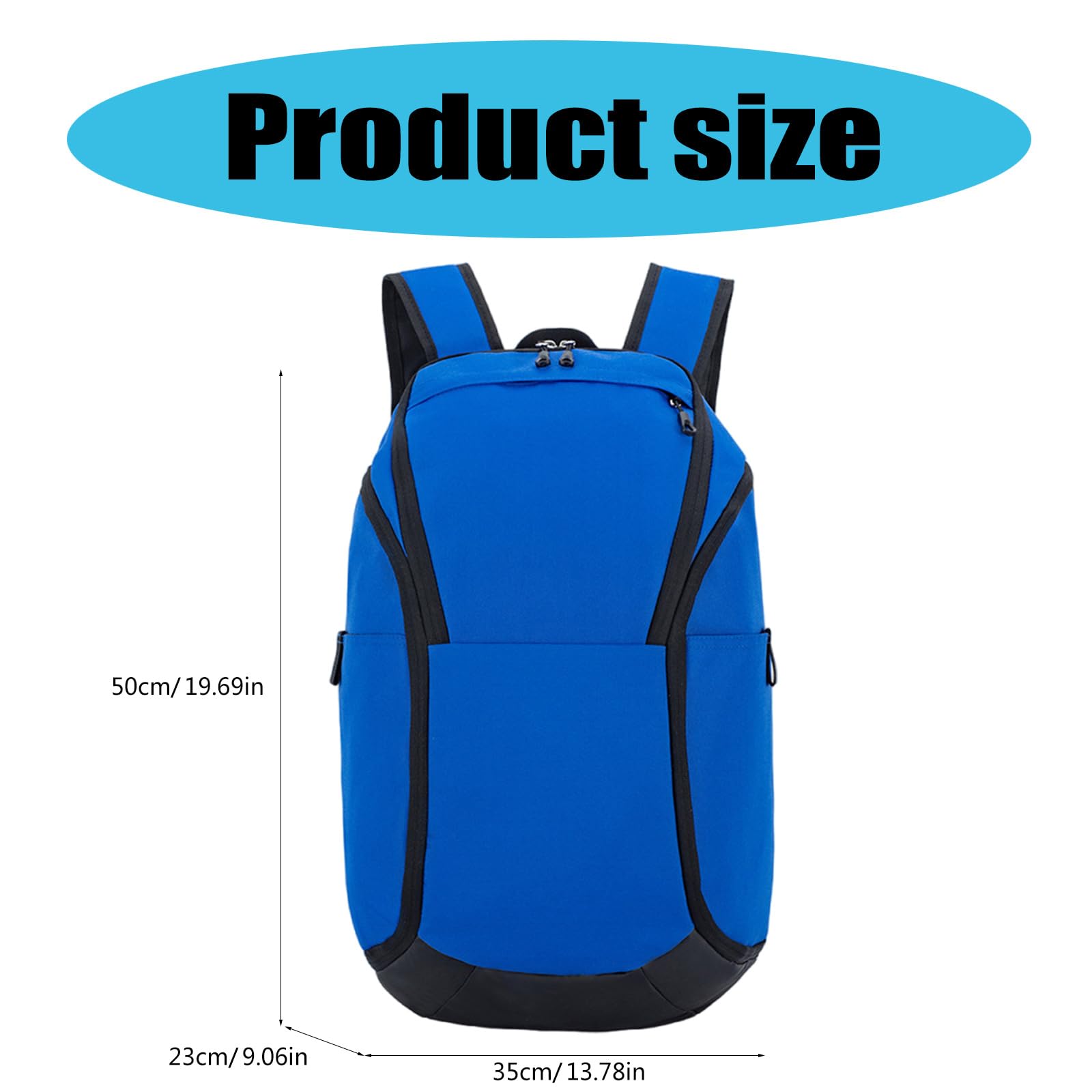 Bolsa de equipo de gran capacidad, mochila de baloncesto, bolsa de fútbol, escuela, fitness, senderismo, para botas de viaje, mochila de baloncesto, gran capacidad, equipo para viajes
