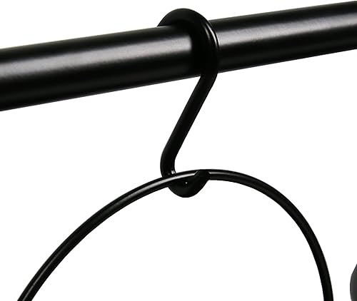 Miniatura 4 de Caldero de Halloween en estante – Juego de 3 cuencos para servir brujas, cuenco de caramelo, decoración de plástico negro para decoración de fiestas