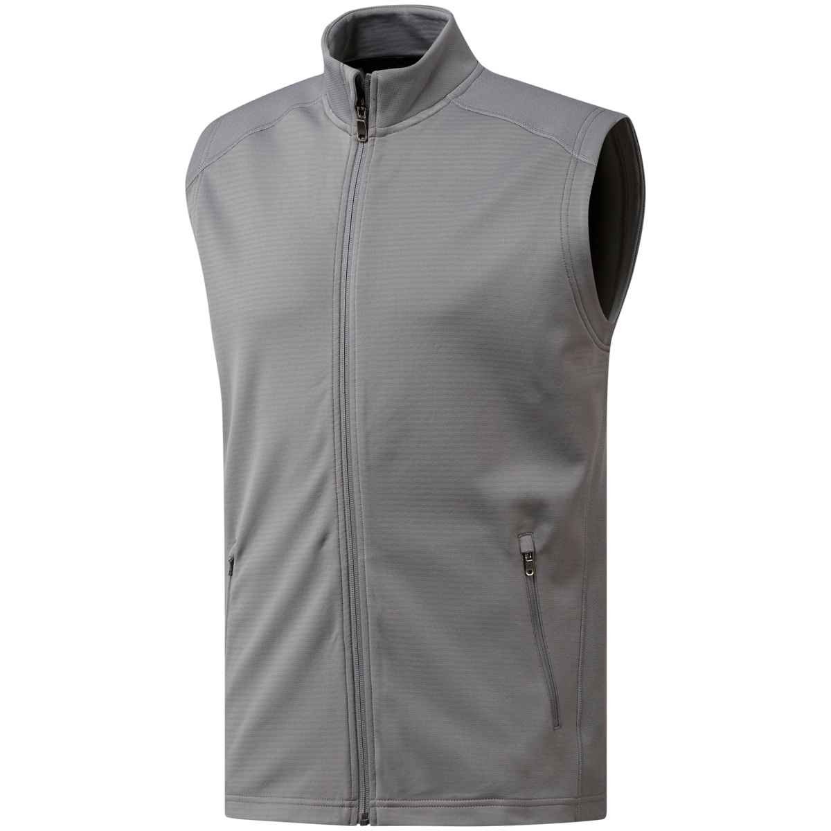 adidas Golf Men's Climaheat Full Zip Vest, Small, Grey Three F Amazon