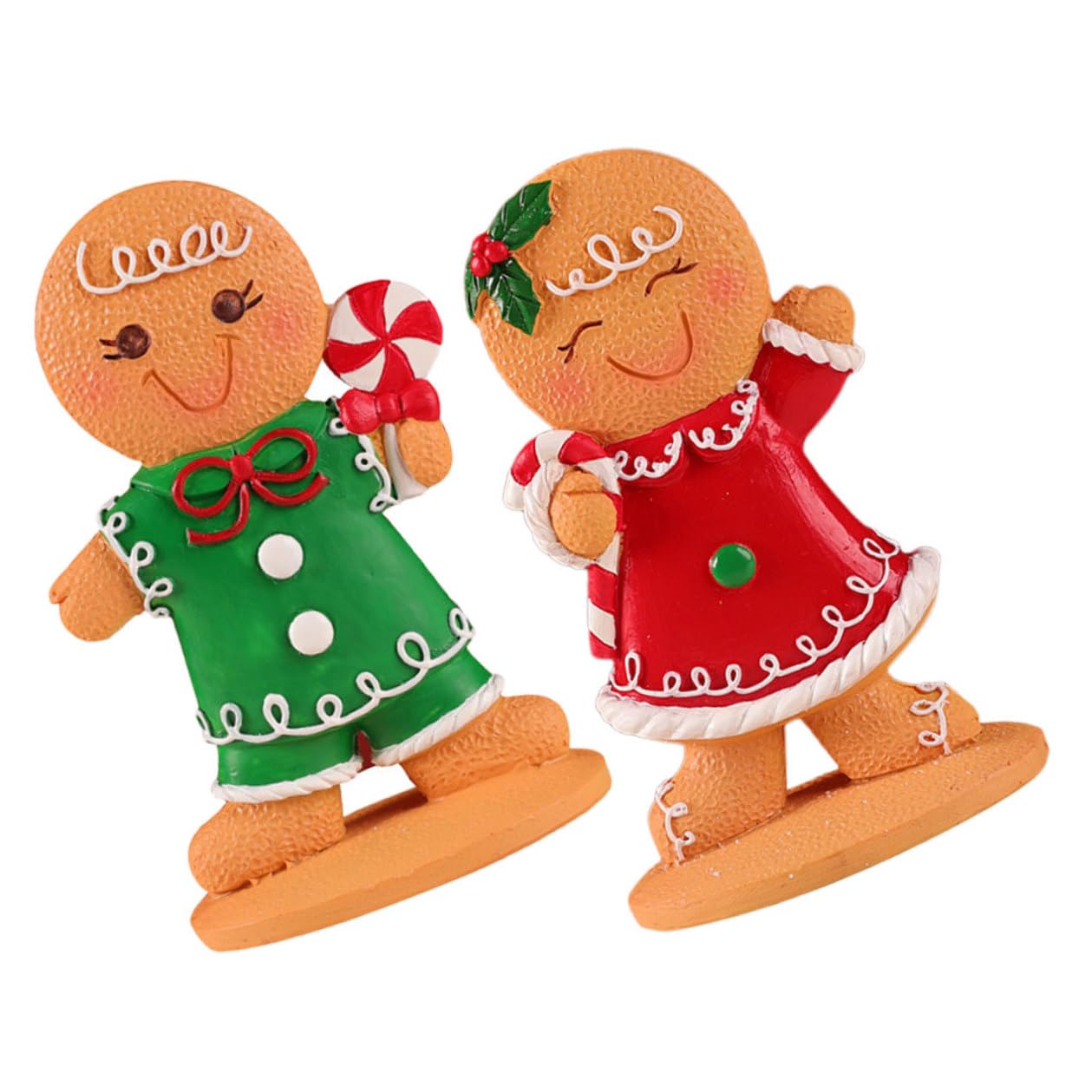 Décoration Bonhomme Pain Épice de Noël Idée Cadeau Ornements de Table
