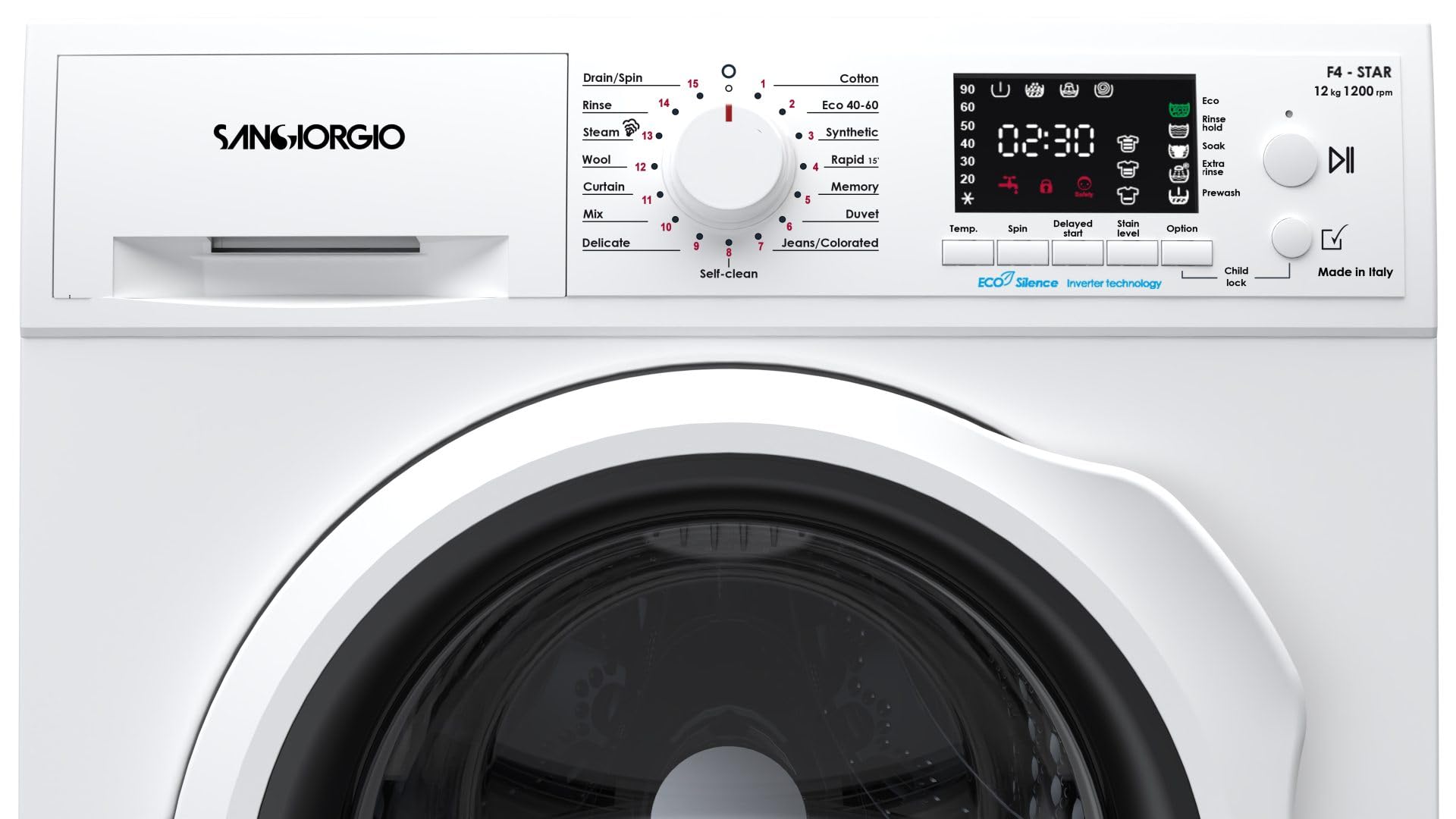 F1012A9 - Lavatrice 10 Kg, Carica Frontale, Libera Installazione, Classe energetica A