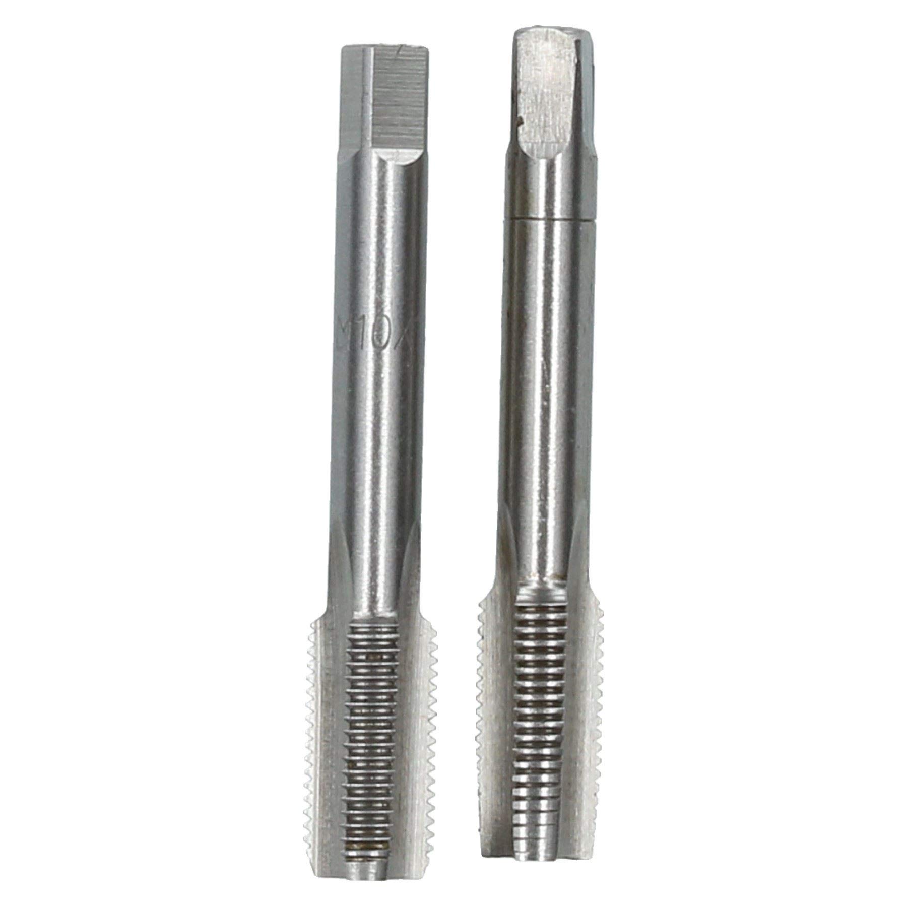 Ab Tools M10 X 1Mm Metric Tap Set, Tungsten Steel, Taper And Plug Thread Cutter Td020