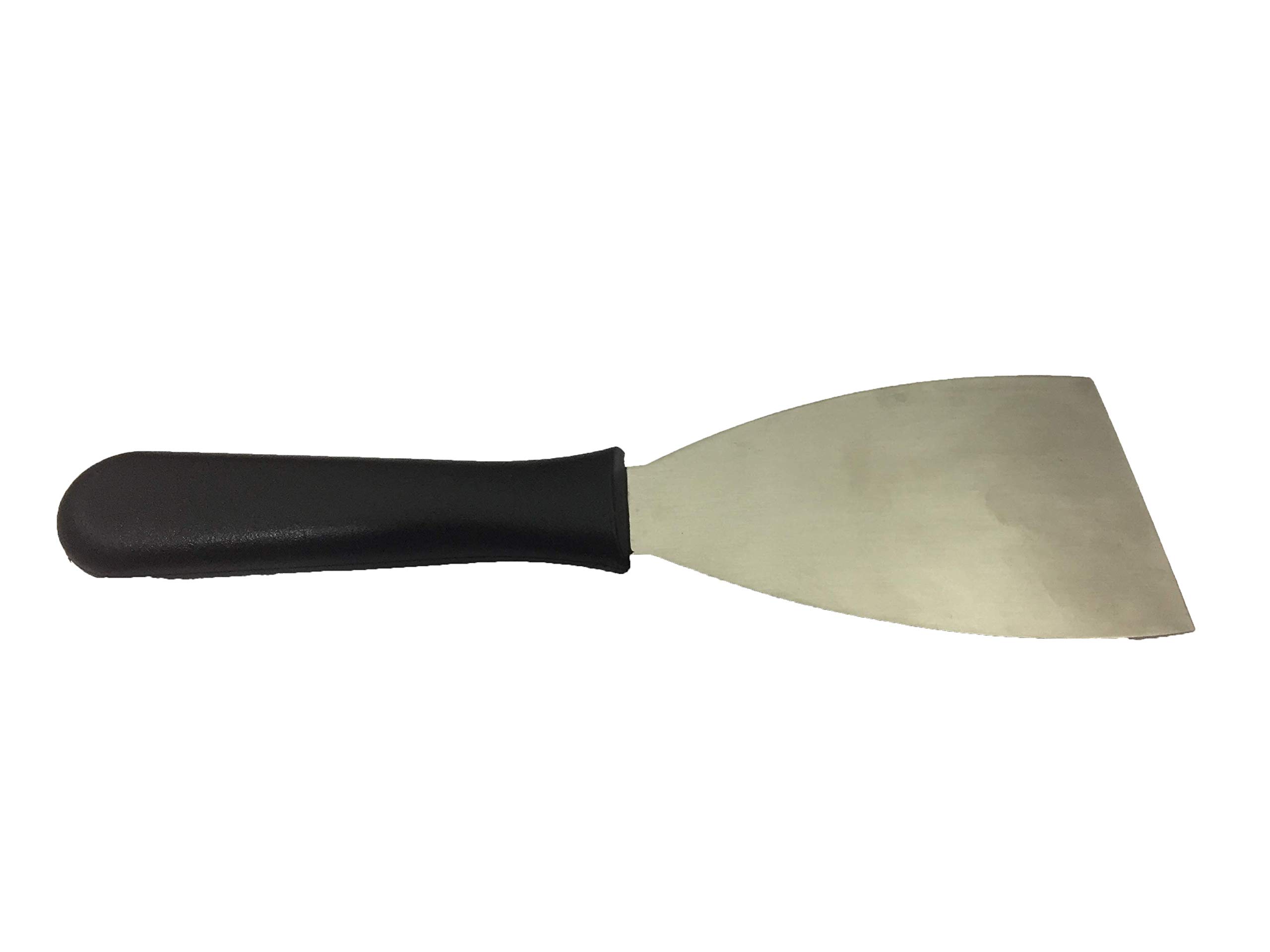 KMW Professional-Grade Scrapper W/Black Pls.Handle -3" (2 pcs Set), Steel, Small | for Buffets, Catering & Events | Efficient Build 3