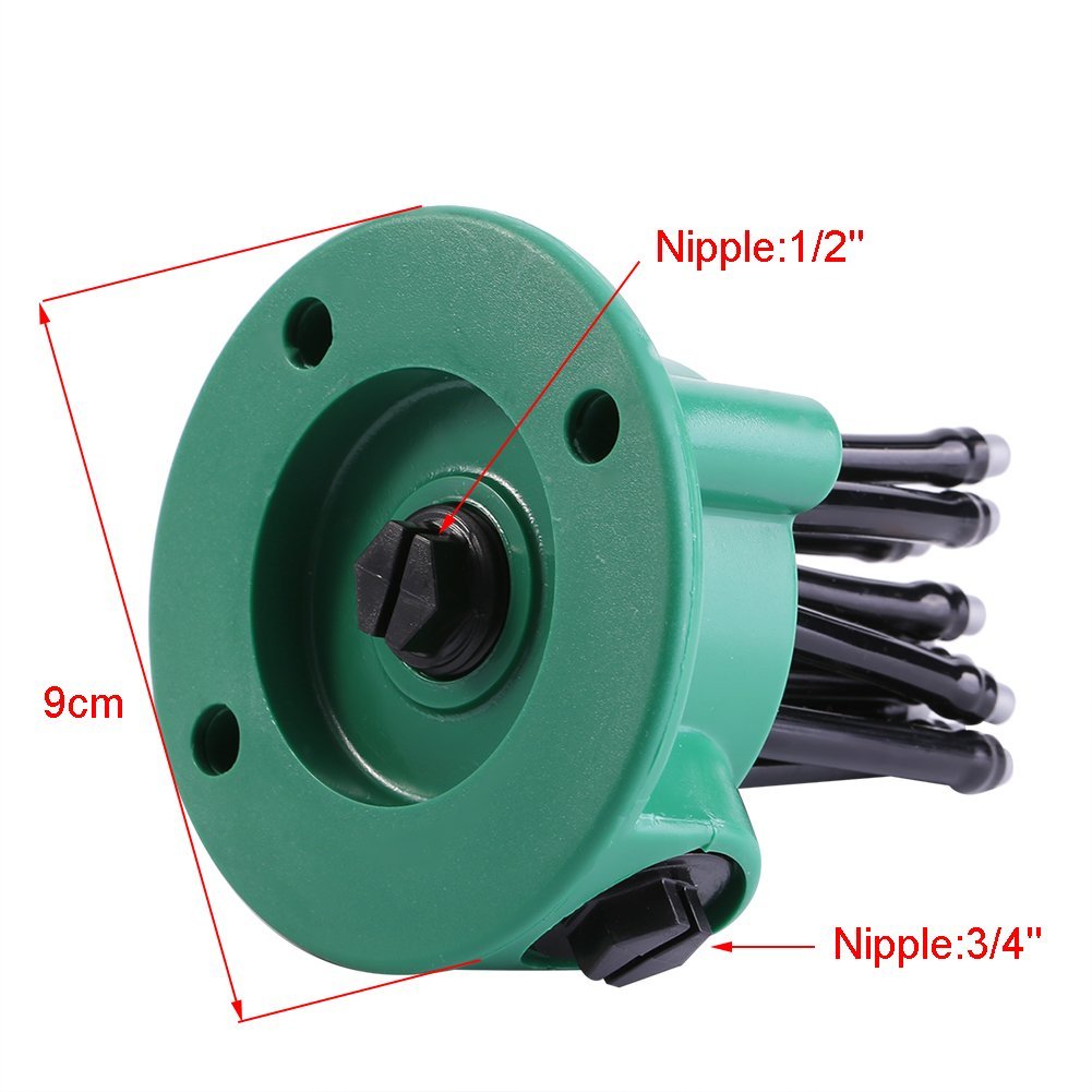 Gilmour Metal Elevated Base Sprinkler 1024 sq. ft.