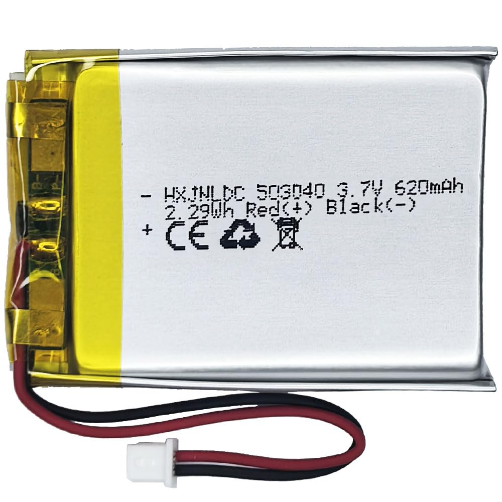 Amazon.co.jp: 3.7V 503040 620mAh 充電式リチウムポリマーバッテリー