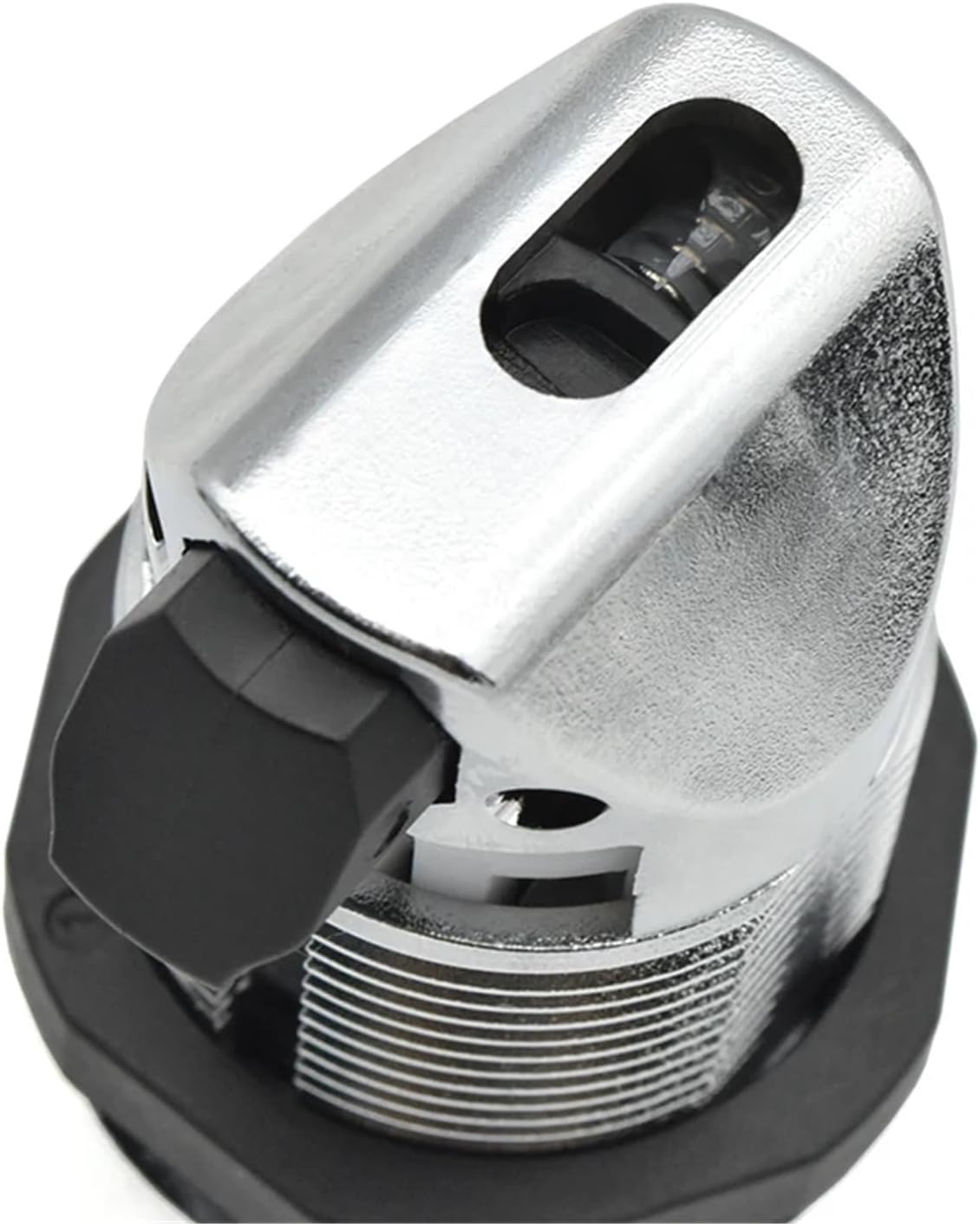 Press Type Spring Lock, Industrial Latch, Plastic Latch, RV, Yacht, Circular Button Lock 1Pcs(XK253B)