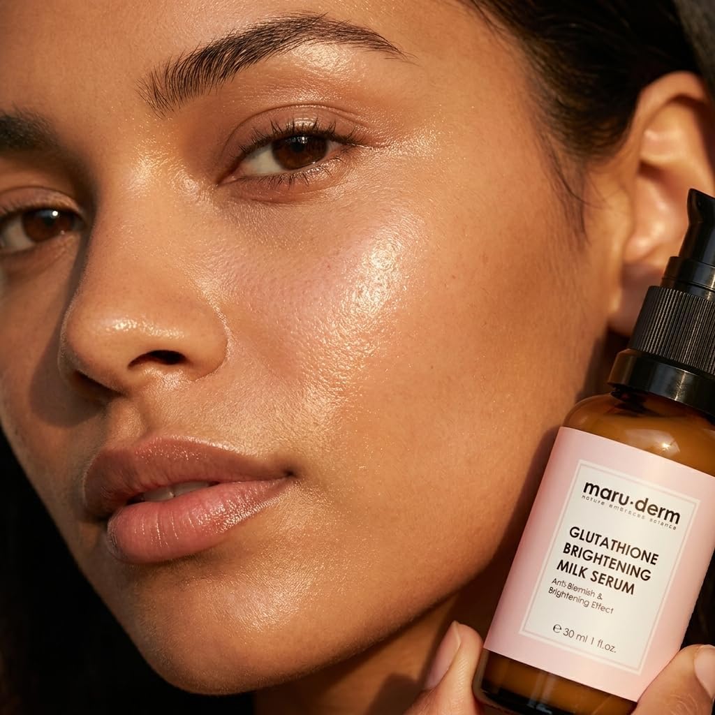 Maruderm Glutatyon Aydınlatıcı Süt Serumu – Alfa-Arbutin & Centella Asiatica ile Leke ve Donukluk Görünümüne Karşı, 30 ML