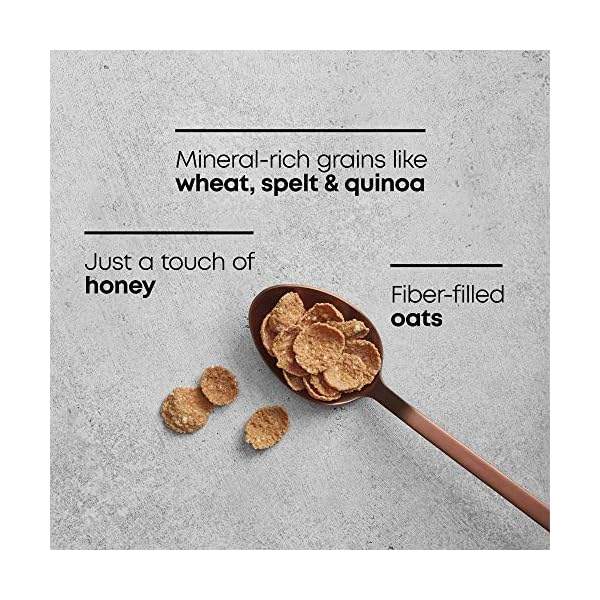 Natures-Path-Organic-Heritage-Flakes-Cereal-2-Lbs-Earth-Friendly-Package-Pack-of-6-Non-GMO-6-Ancient-Grains-Low-Sugar-High-Fiber-5g-Plant-Based-Protein Nature's Path Organic Heritage Flakes Cereal, 2 Lbs. Earth Friendly Package (Pack of 6)