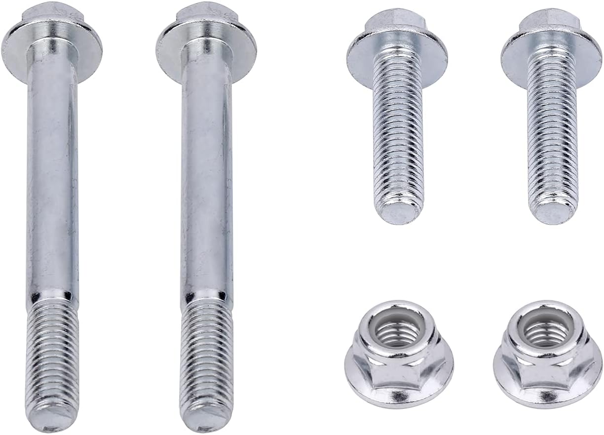 Front Tow Hooks (1 Pair) Fits for 2007-2019 Chevy Silverado 1500, 2007-2019 GMC Sierra 1500 Replaces# 84072462 Front Lower Bumper Towing Recovery Hook Ring (Chrome)