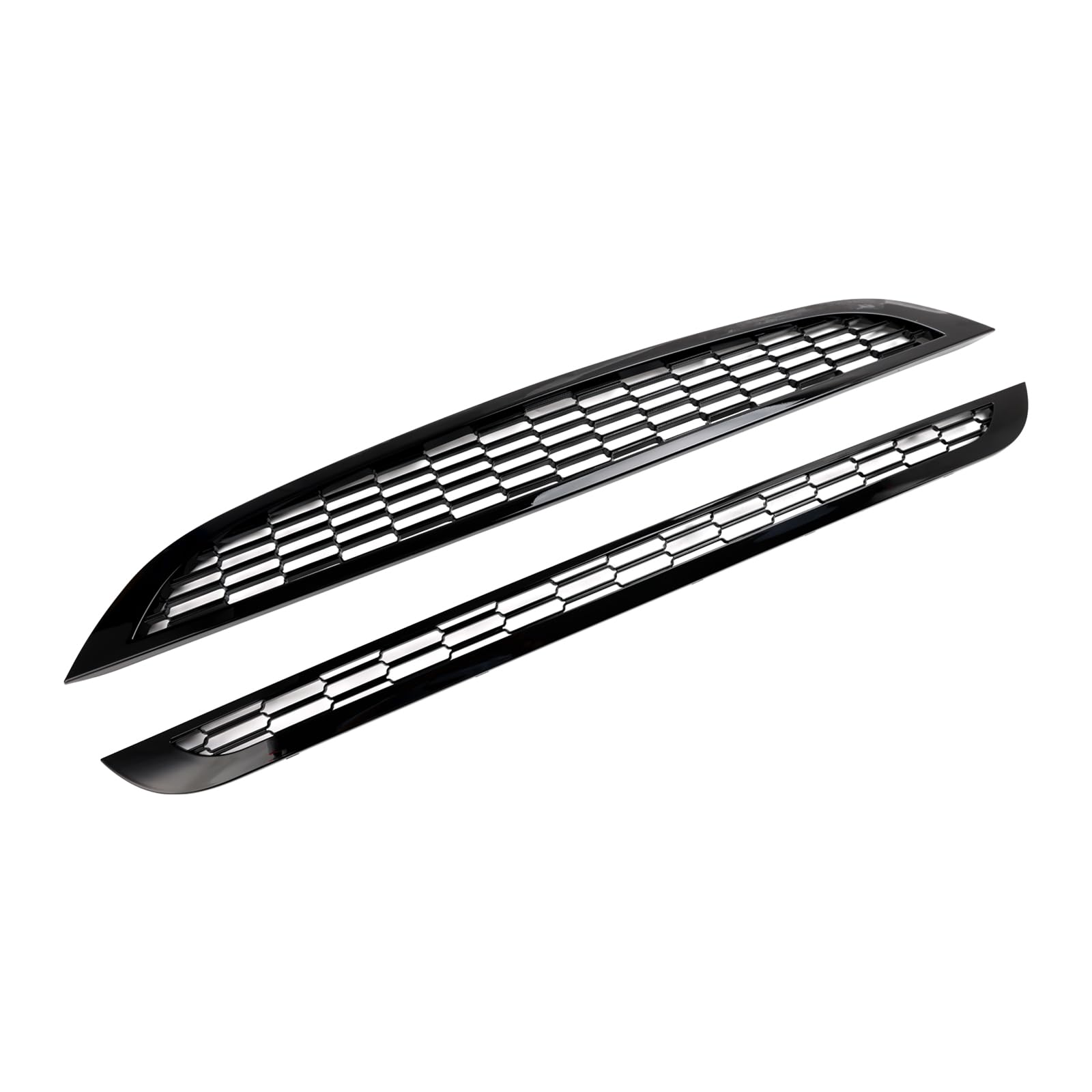 Griglia del Radiatore Paraurti Anteriore Griglia del Paraurti Anteriore per Mini Cooper R50 R52 R53 2002-2006 Griglia del Paraurti Anteriore (No Logo)