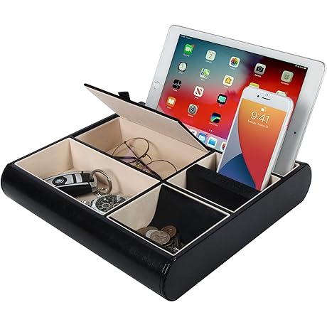Nightstand Organizer for Men's Essentials