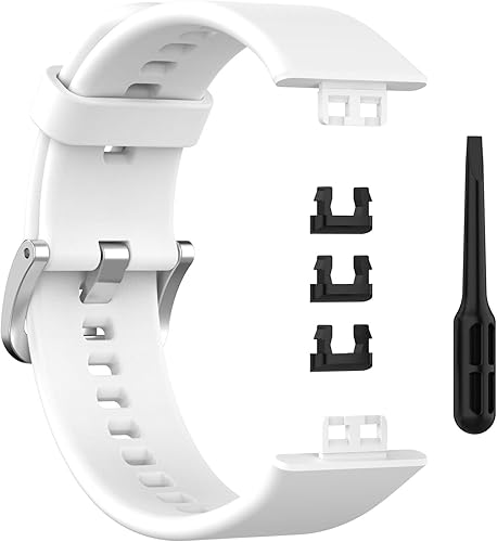 Vista 83 de E ECSEM Correas compatibles con HUAWEI Watch FIT - Correa de repuesto suave, flexible e impermeable, accesorios clásicos, pulseras para Huawei Watch