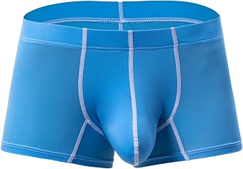 Mens Boxer Shorts Lightweight Breathable Soft Trunk Underwear Moisture-Wicking Comfort Boxer Underwear