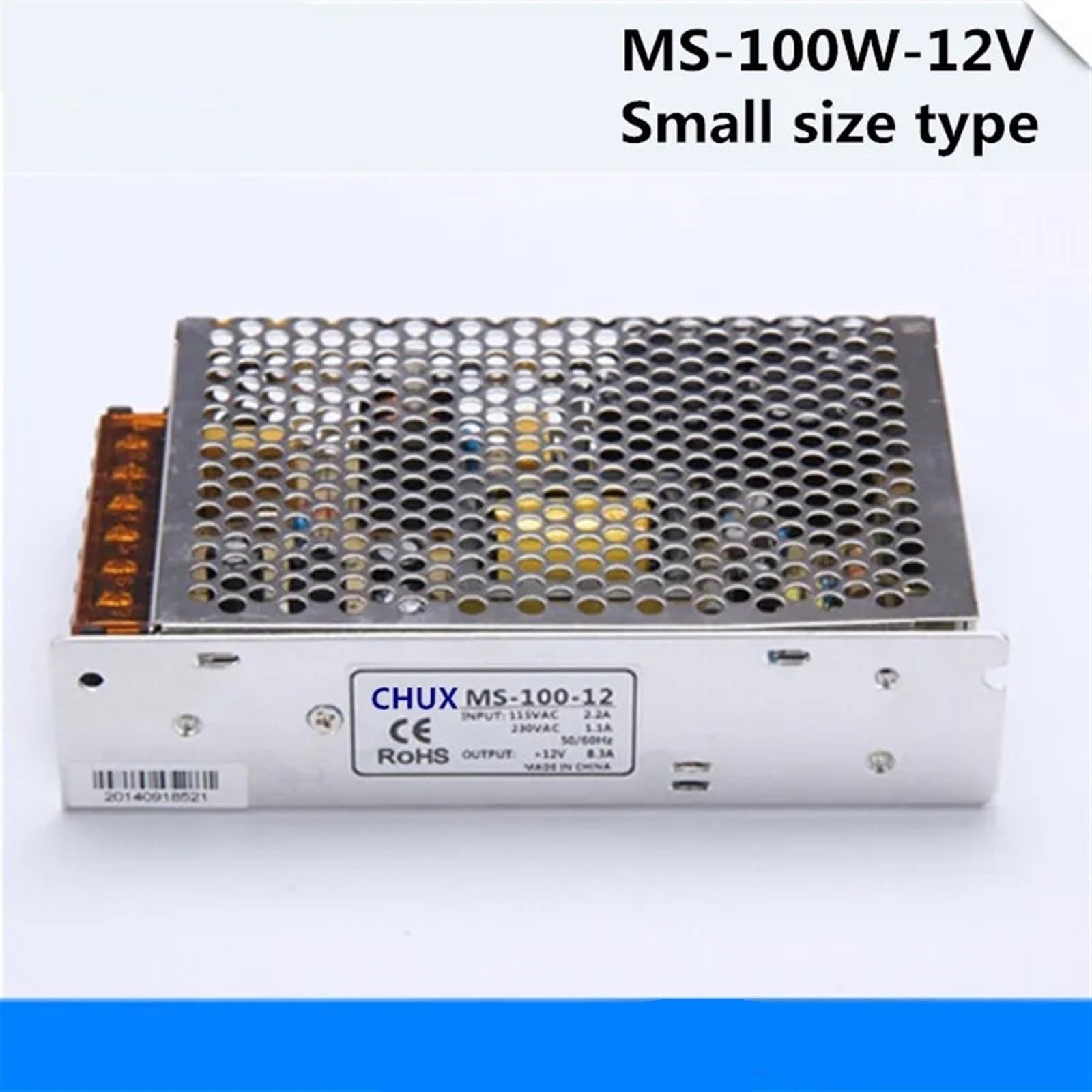 Alimentatore Switching 120w 24v 12v 10a 5v 48v 15v Striscia Luminosa a LED di Piccole Dimensioni Alimentatore AC a DC Uscita Singola 5a(24V)