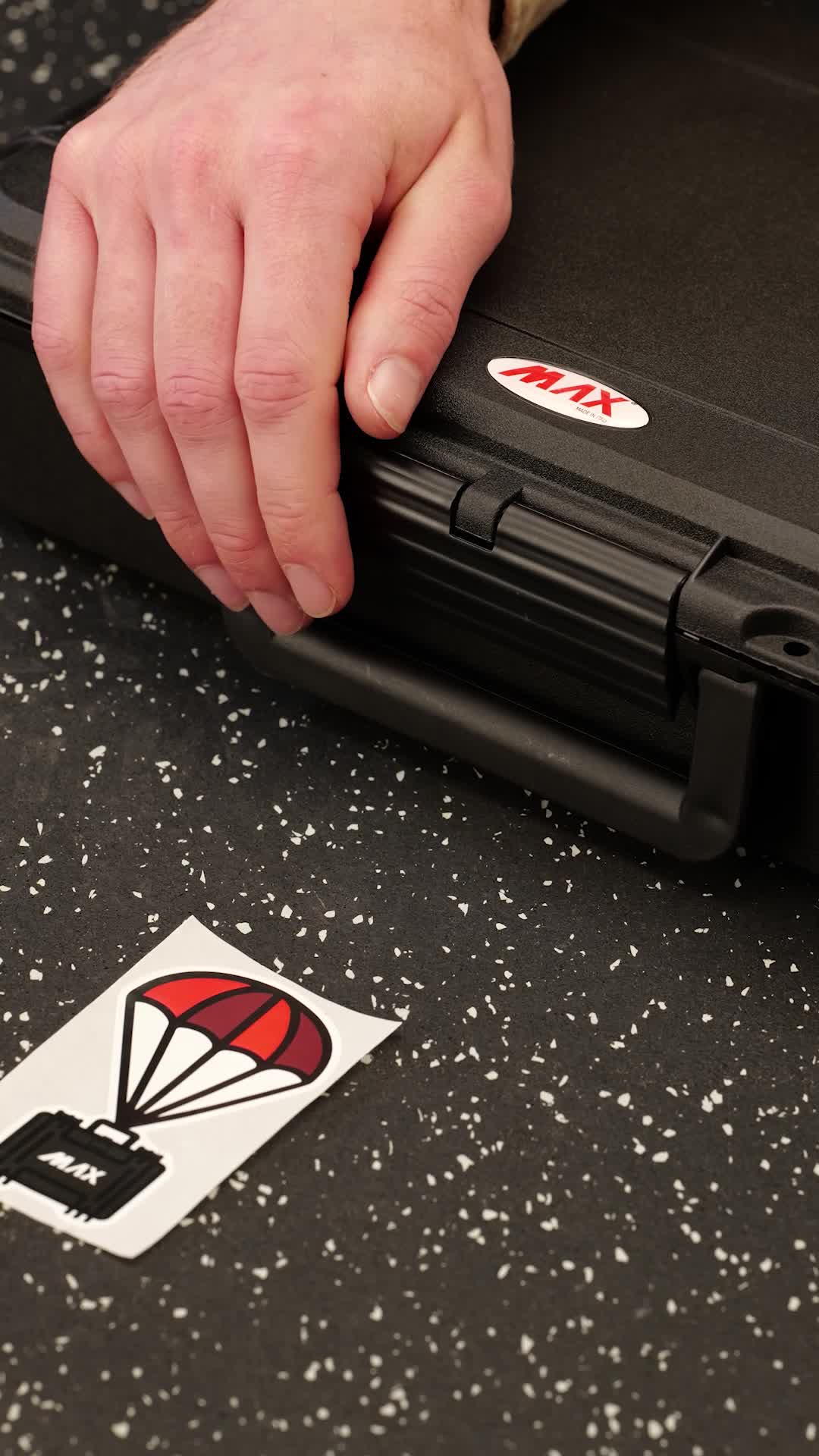 Max MAX004T IP67 Rated Tool Box Accessory