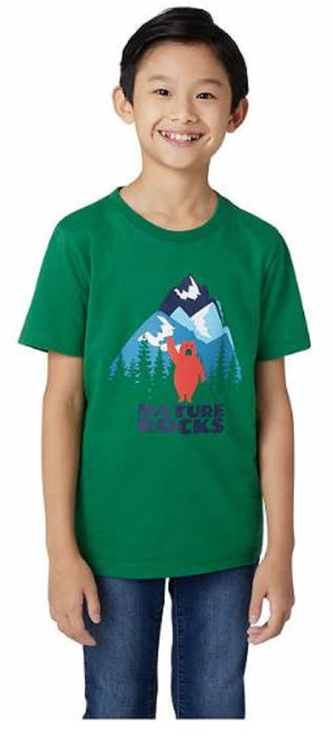 Eddie Bauer Youth Boy's 3 Pack Short Sleeve T-Shirts (as1, Alpha, l, Regular, Regular, Bright White, Large(14/16))