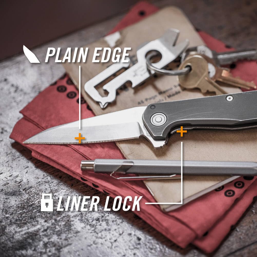 Gerber Nóż kieszonkowy, długość ostrza: 7,62 cm, Fastball Finger Flip Knife, powlekana stal nierdzewna, czarny, 30-001717