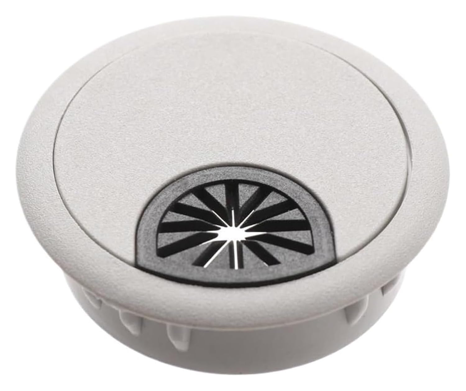 Desk Grommet,Desk Table Grommet Round Computer Desk Plastic Grommet Cable Hole Covers Outlet Port Wire Rack Organizer Furniture Hardware(53mm)