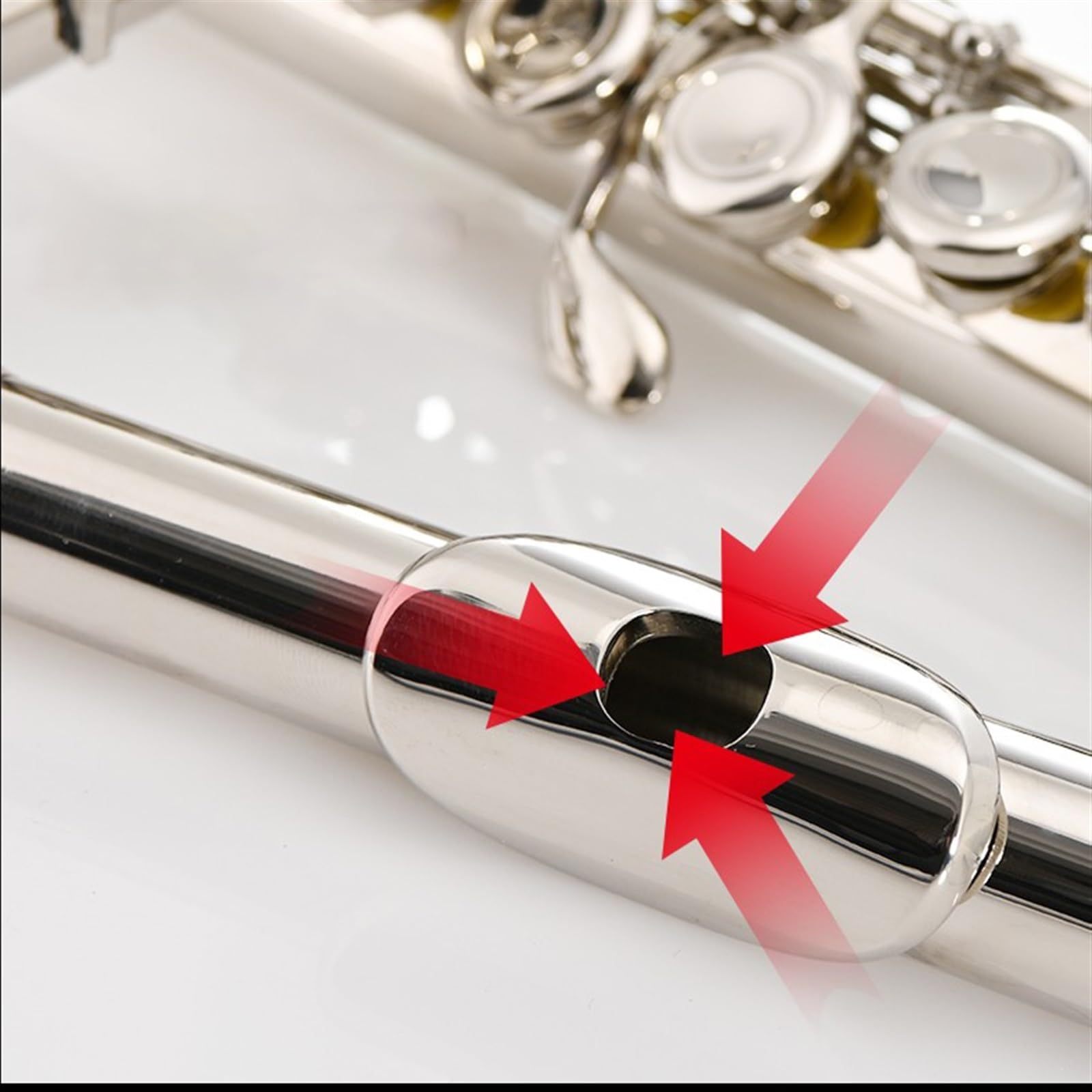 Strumento Flauto Flauto Traverso In Do Per Principianti Esame Flauto Traverso Nichelato 16 Fori Chiusi Strumento
