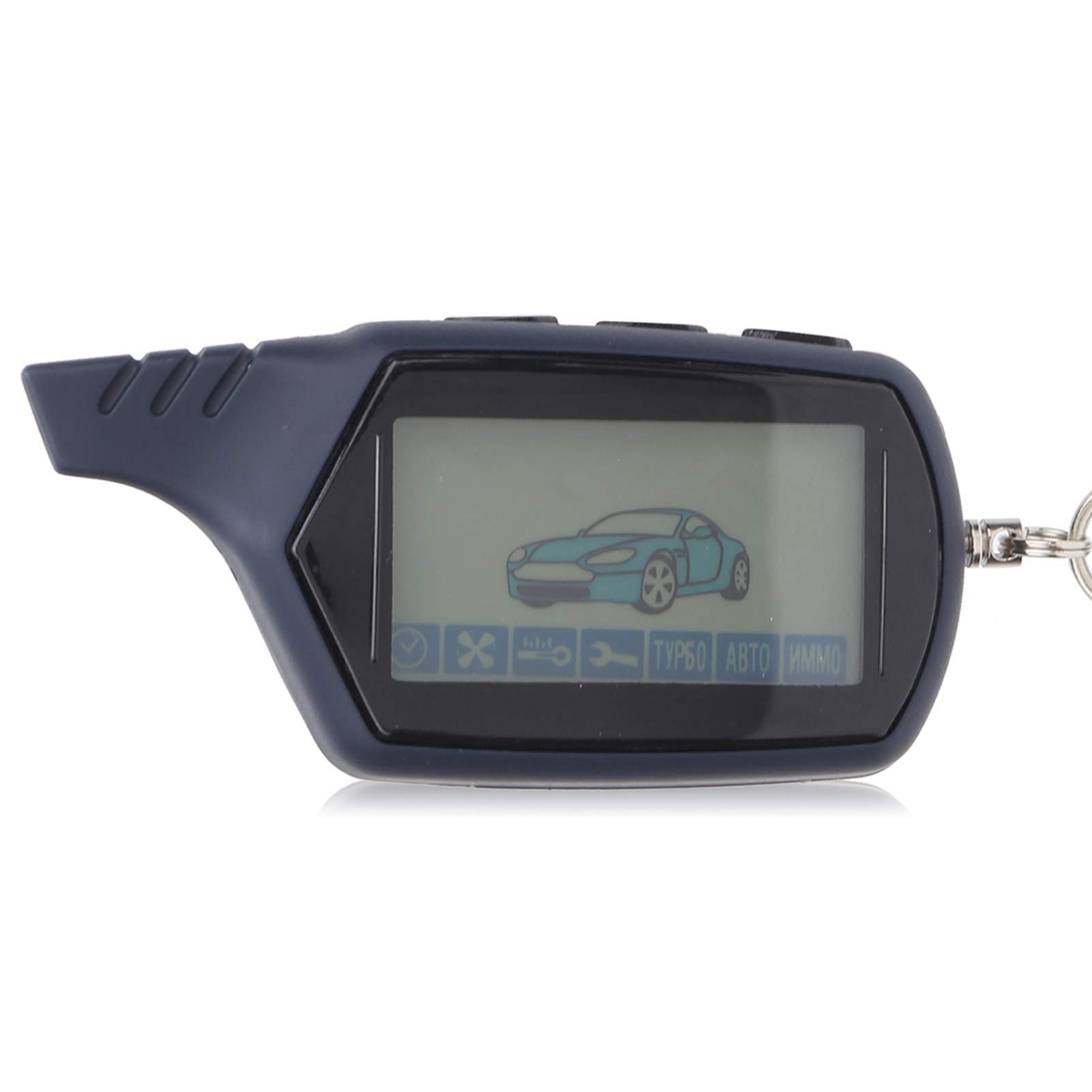 Aramox Universal Auto Remote Control, Auto LCD Remote Control Multi‑Function 2 Way Car Anti‑Theft Alarm System