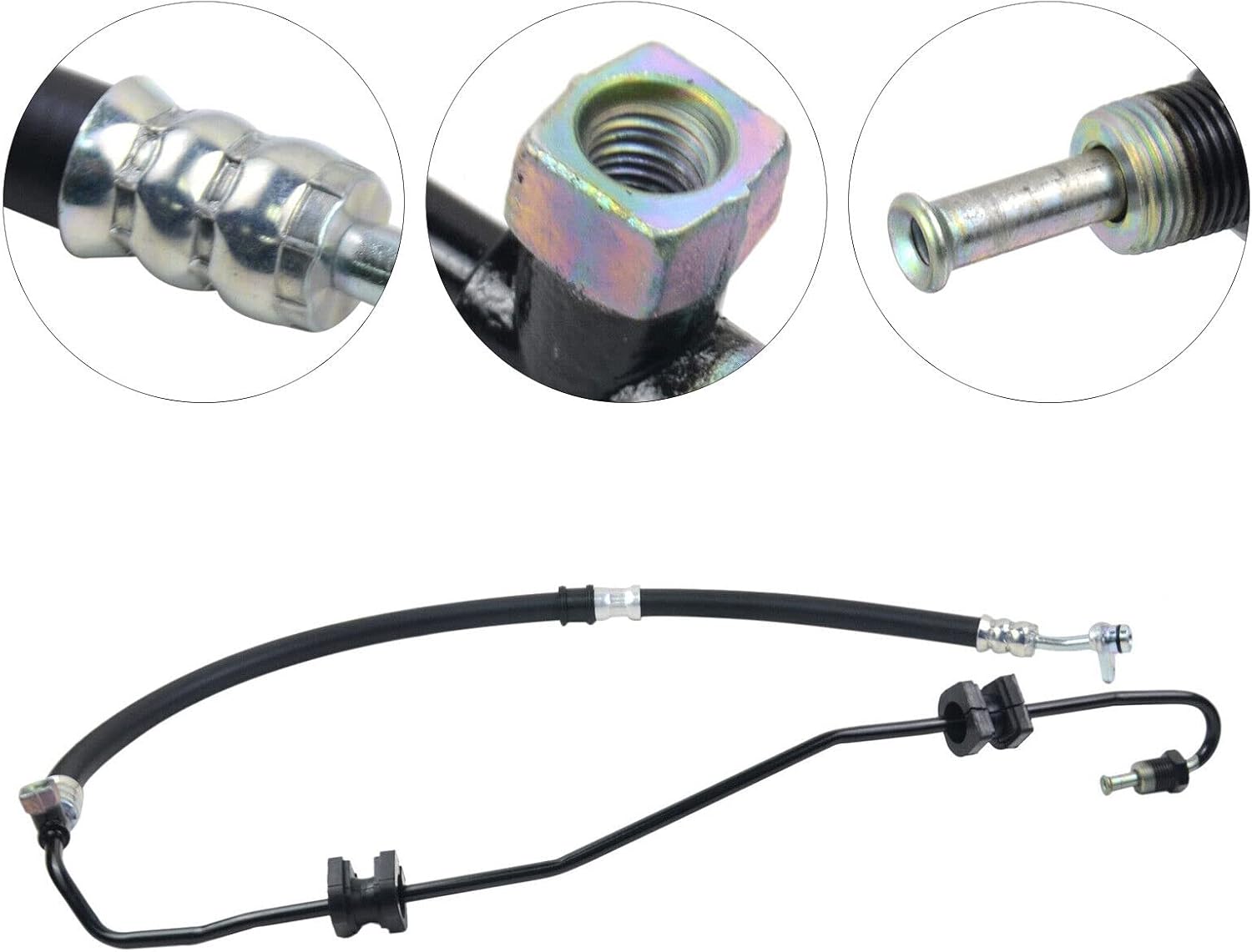 Power Steering Pressure Hose Fits for 07-11 Honda CR-V, Replaces OEM 53713-SWA-A03, 12021