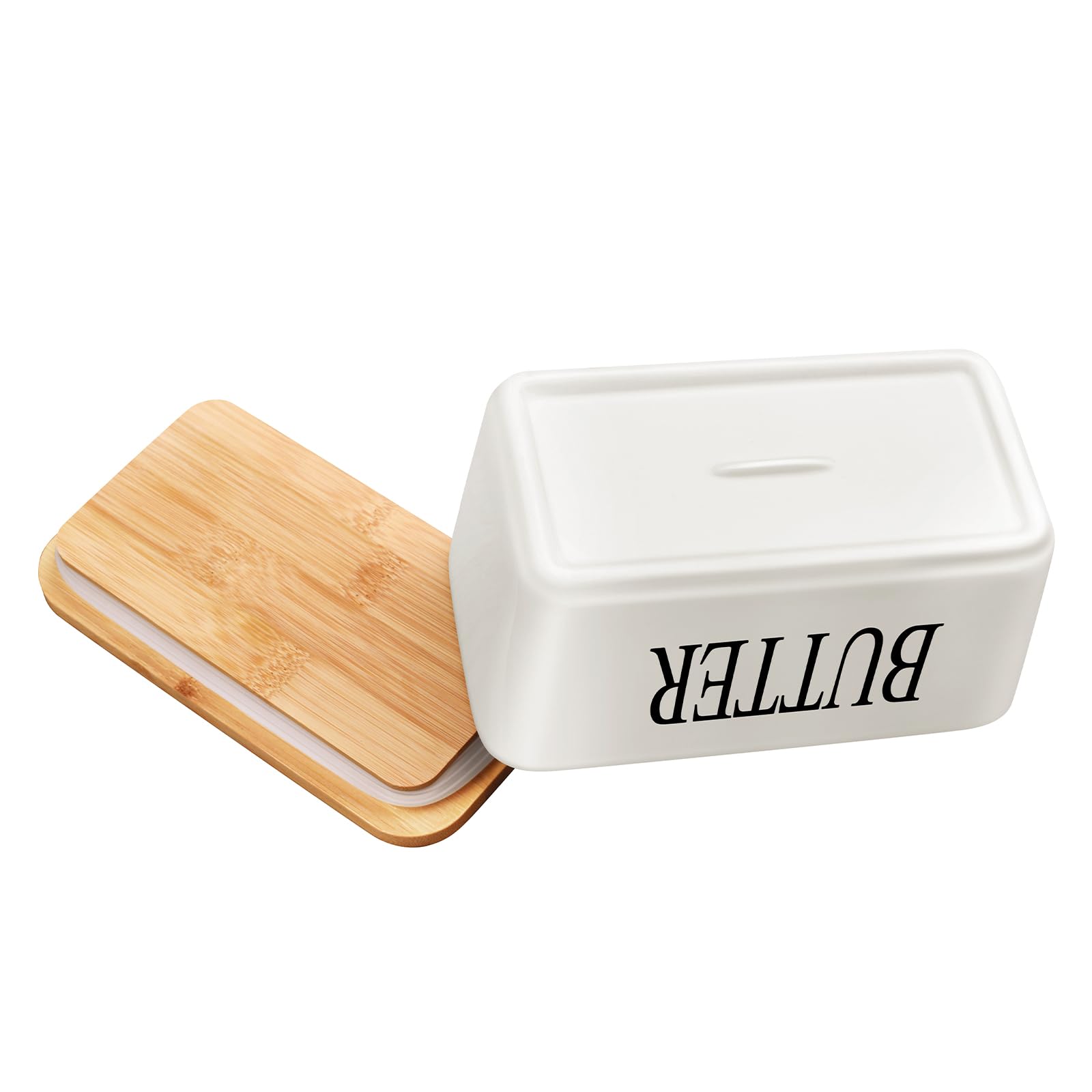 ADIVEE Butter Dish for Canada 1 Pound Brick of Buter, Airtight