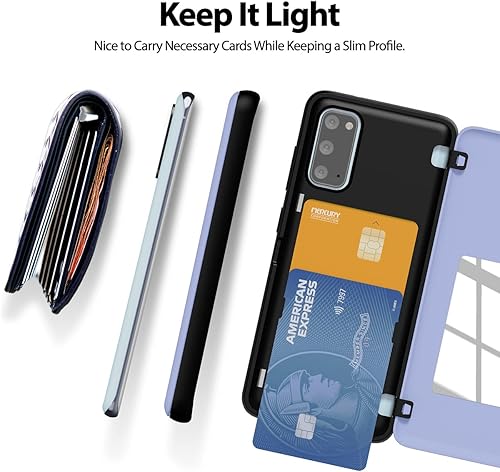 Miniatura 523 de GOOSPERY Parachoques magnético para puerta compatible con Galaxy S23, tarjetero tipo cartera, cierre automático, protección de doble capa resistente