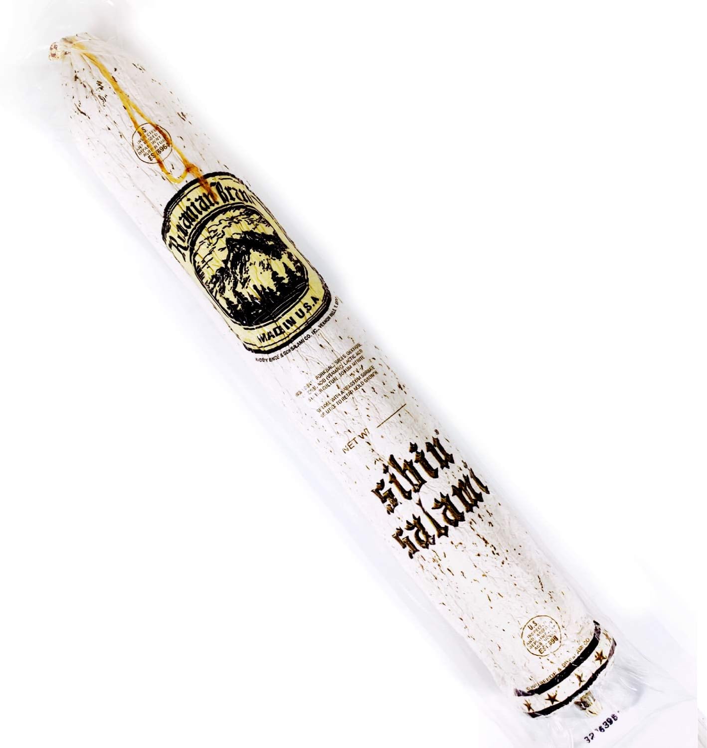 Romanian Brand Sibiu Salami, Dry Aged Pork Sausage 1.9 lb