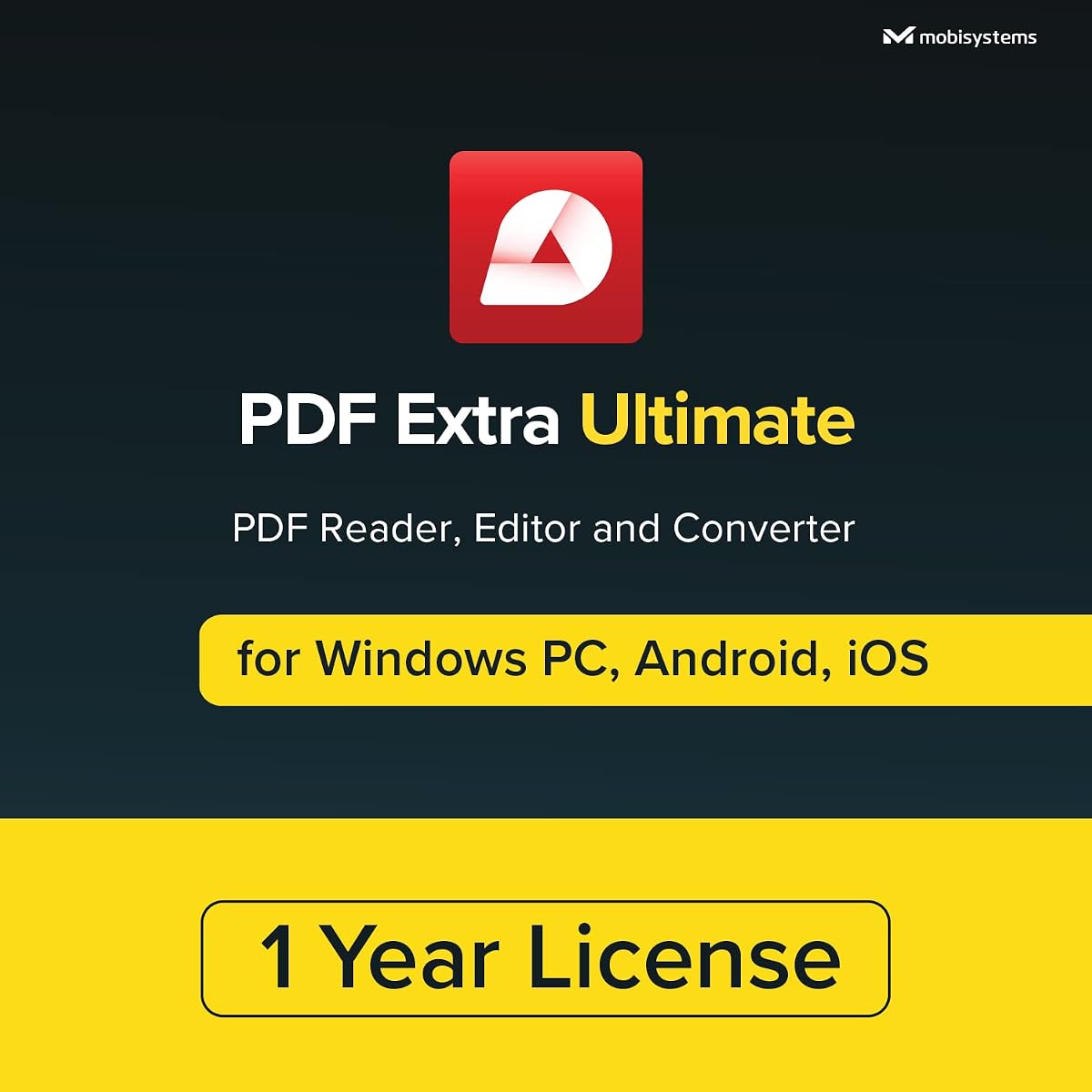 PDF Extra Último | Lector y editor de PDF completo | Cree, edite, convierta, combine, comente, complete y firme archivos PDF | Licencia Anual | 1 PC con Windows y 2 dispositivos móviles | 1 usuario
